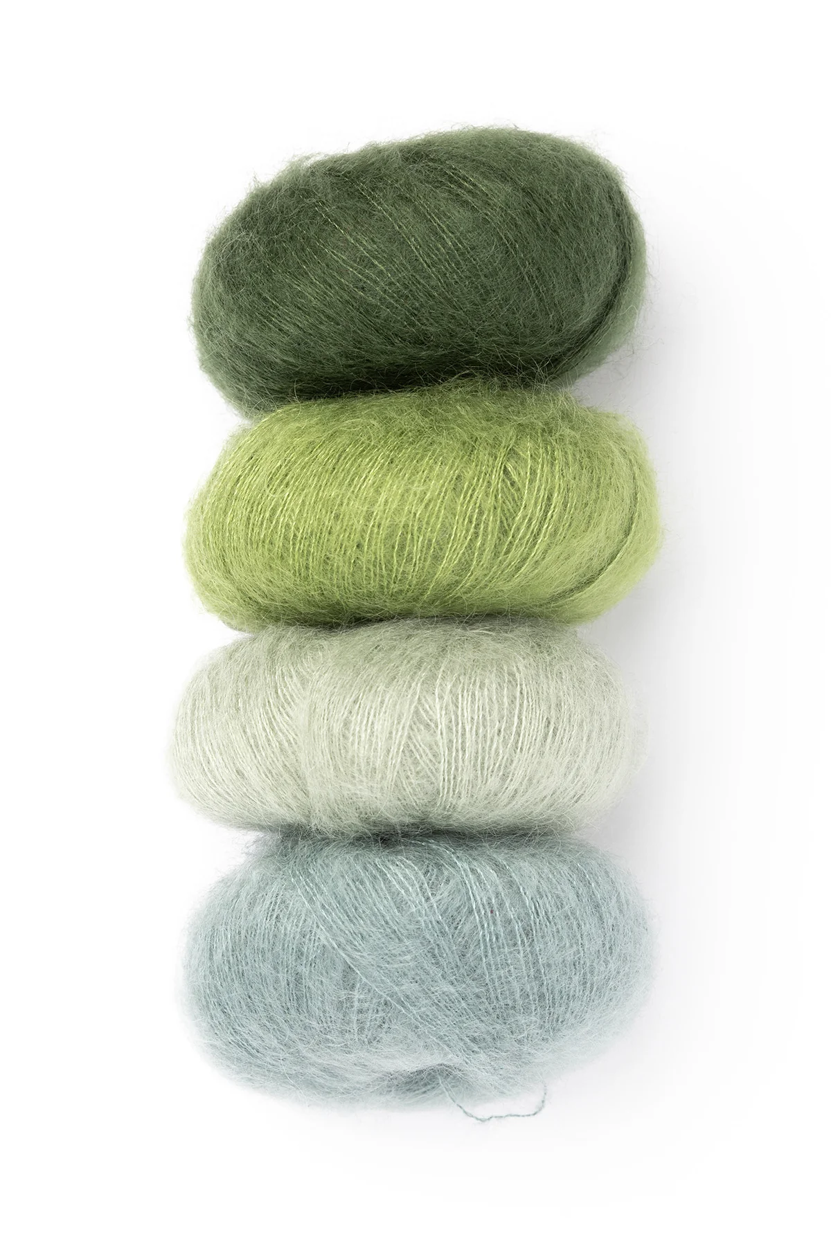 Alexandra's Airplane Scarf Kit in Soft Silk Mohair - Image 4