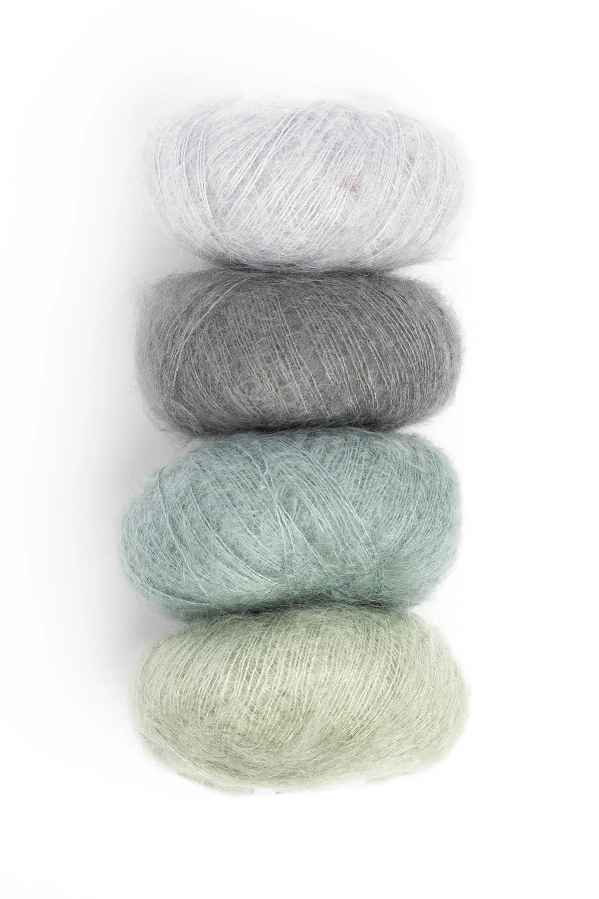 Alexandra's Airplane Scarf Kit in Soft Silk Mohair - Image 9