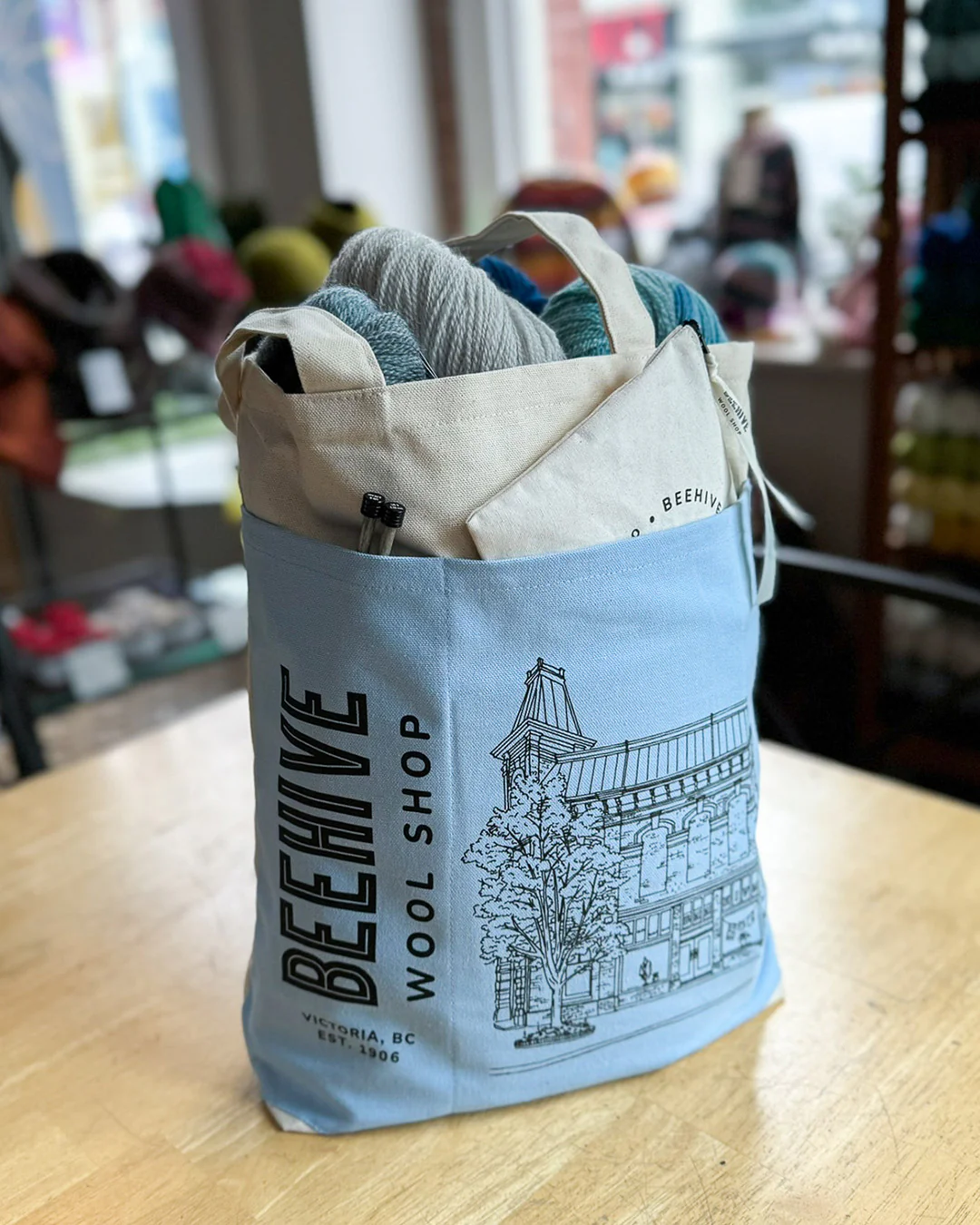 Beehive Market Tote - Image 3