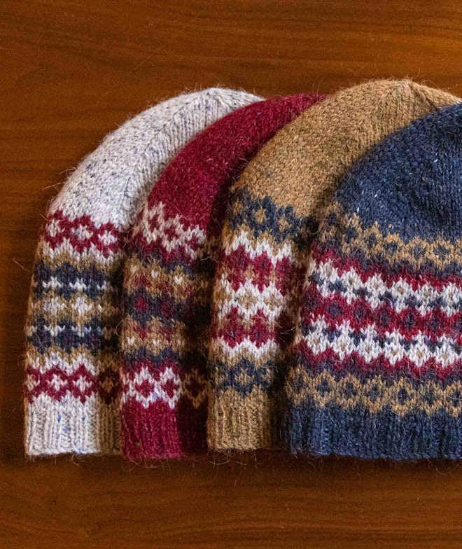 Colorwork Cap Kit in Felted Tweed - Image 4