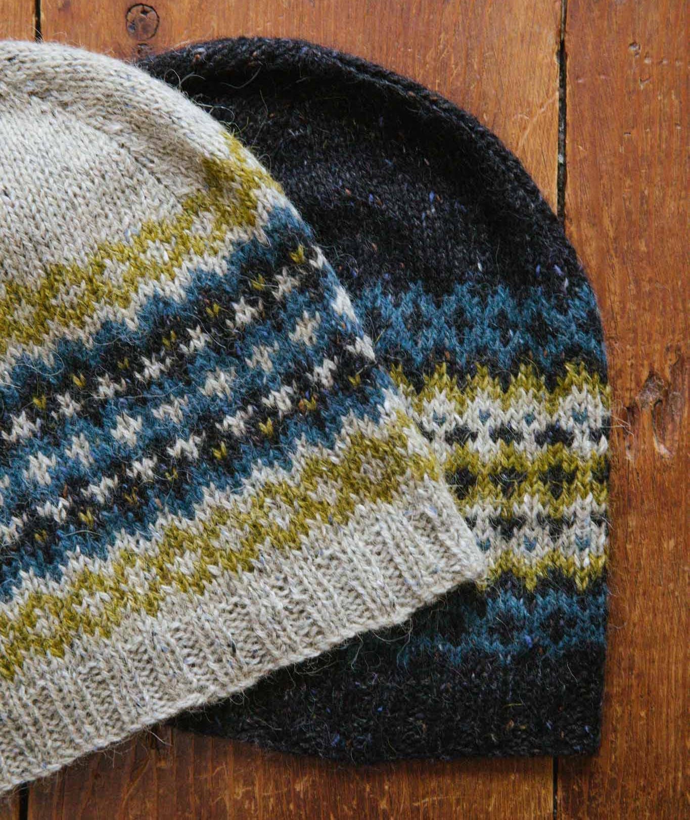 Colorwork Cap Kit in Felted Tweed - Image 6