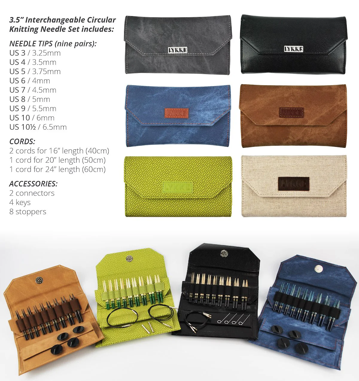 Grove Interchangeable Set- 9cm/3.5" Tips - Image 4