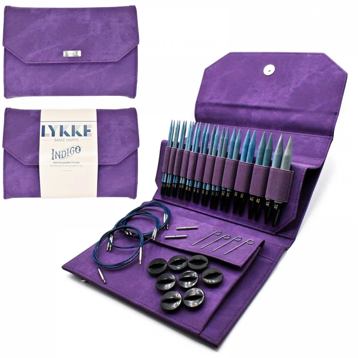 Indigo Interchangeable Set-  13cm/5" Tips - Image 3