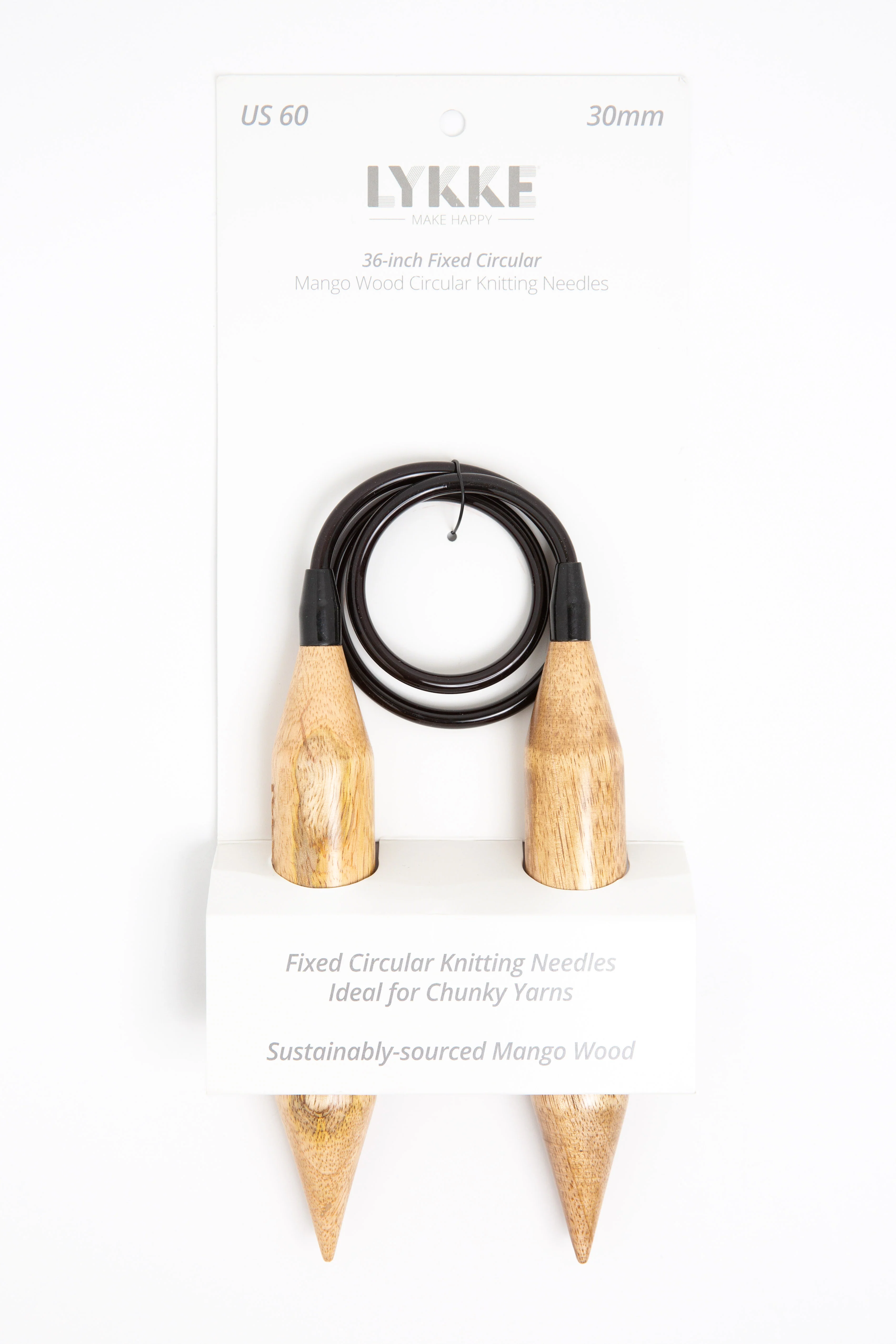 Mango Wood Circular Needles - 90cm/36" - Image 2