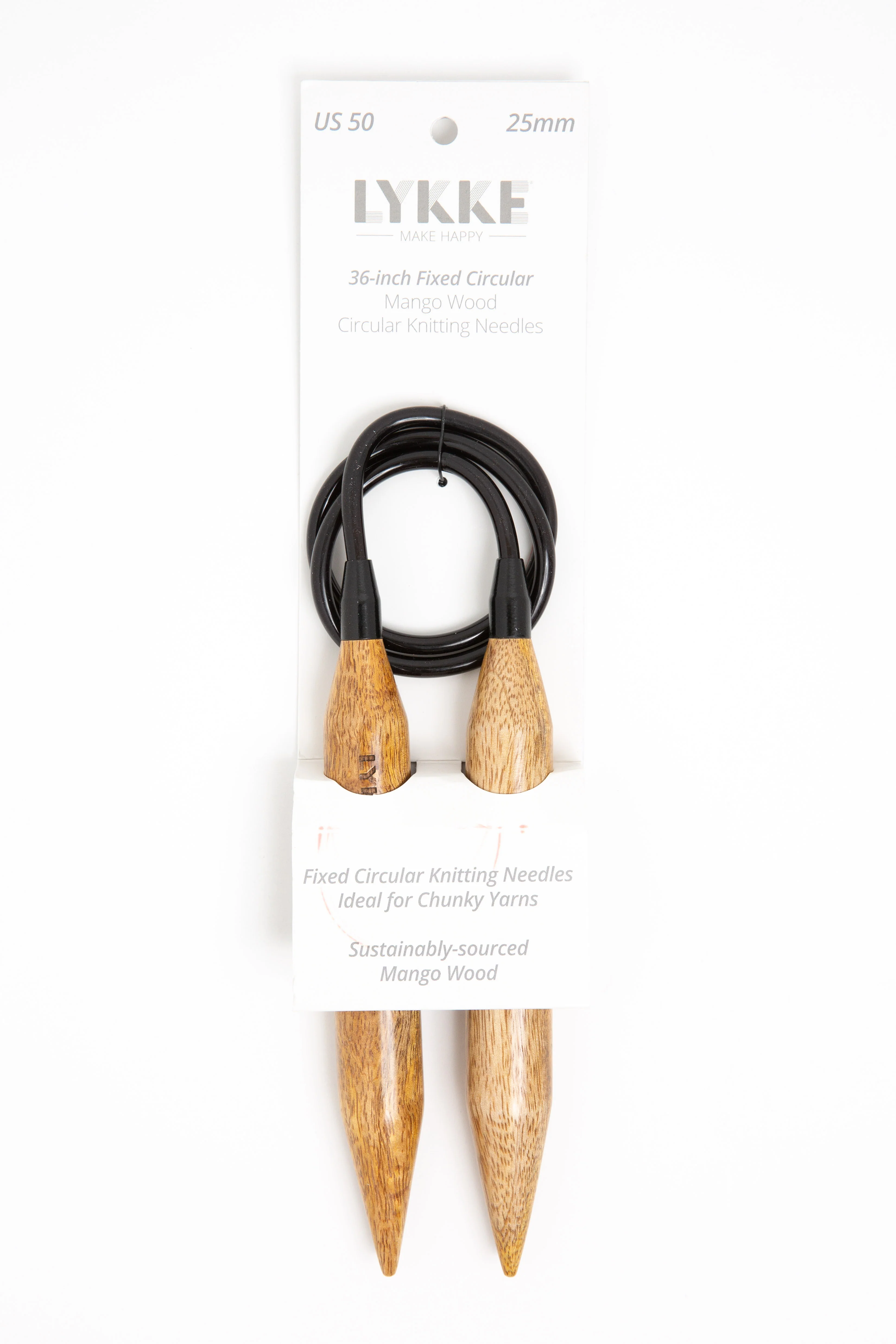 Mango Wood Circular Needles - 90cm/36" - Image 3