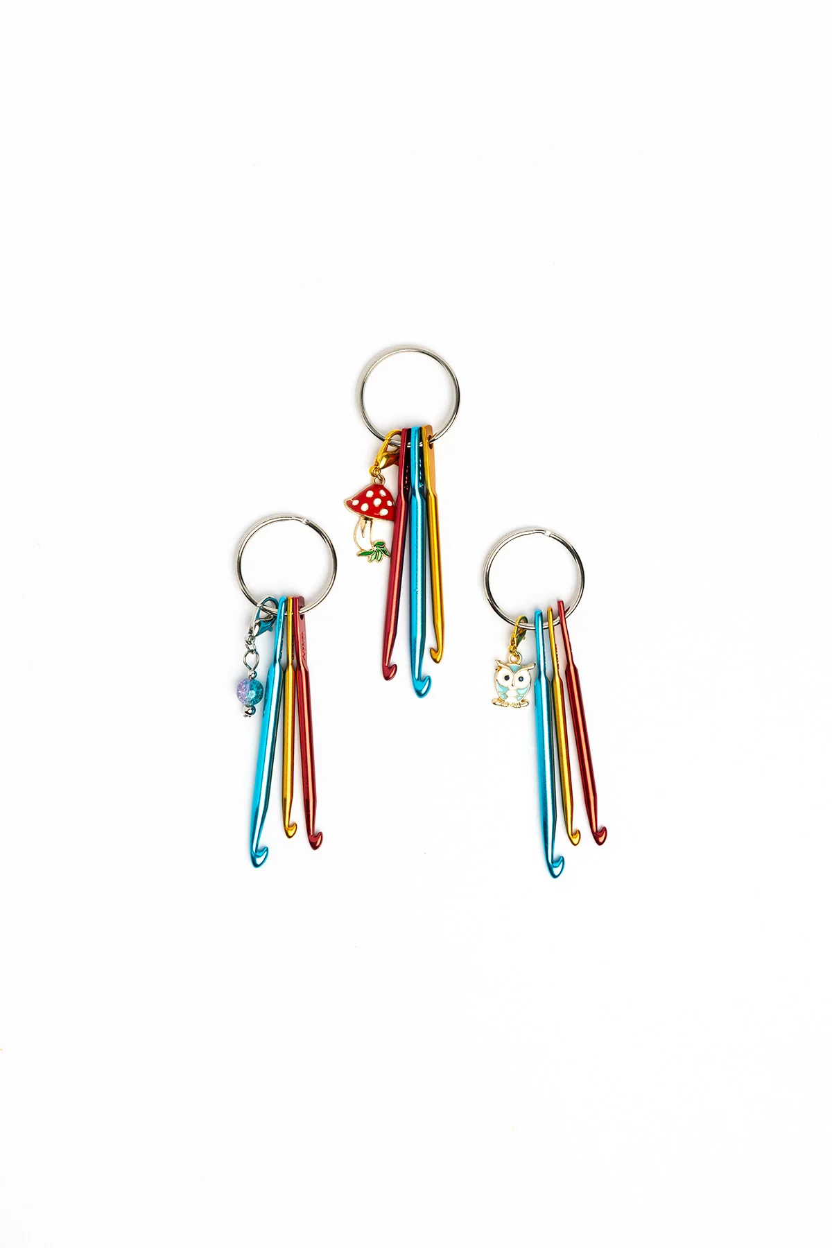 Mini Crochet Hooks Keychain - Image 2