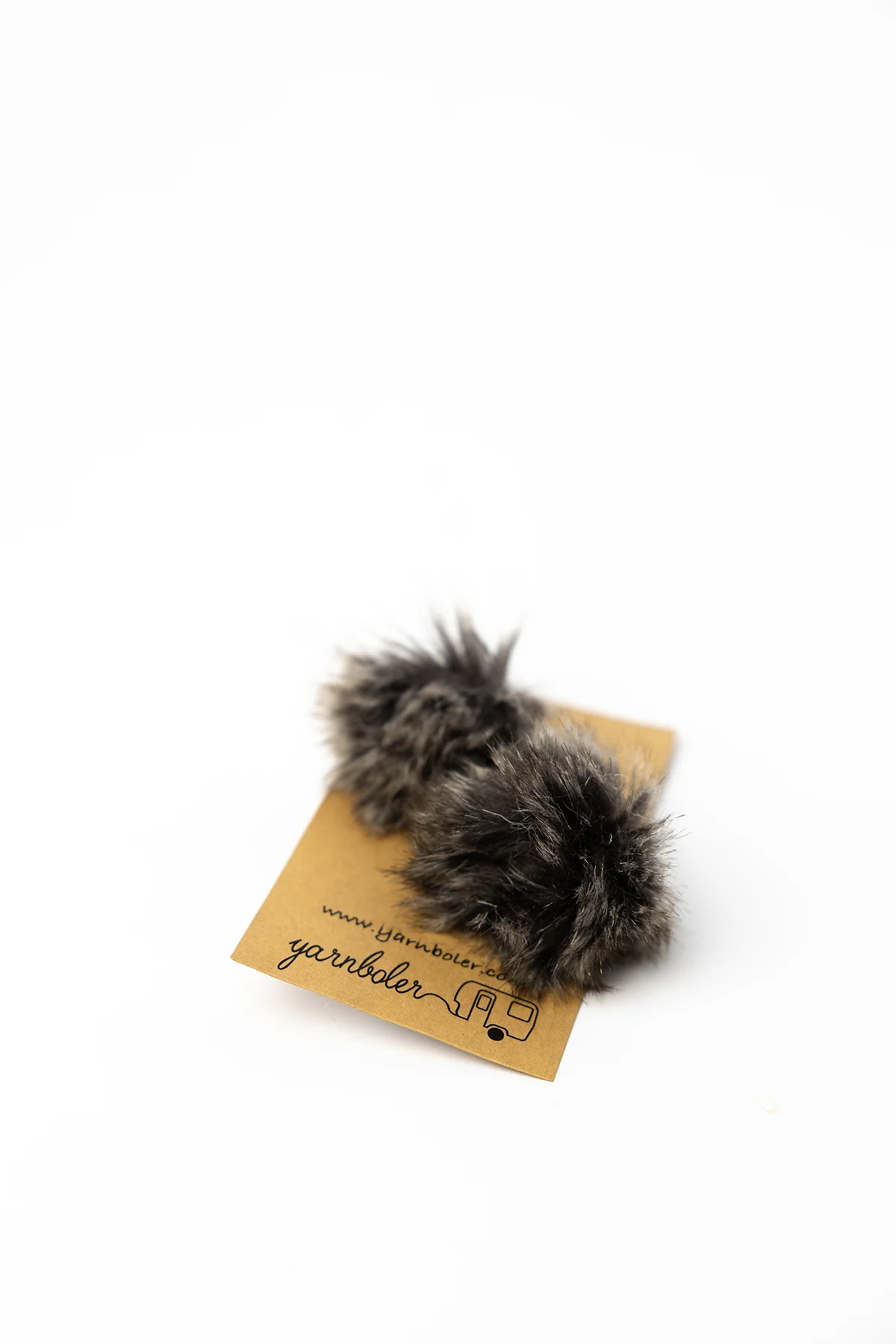 Faux Fur Mini Pompoms - Image 4