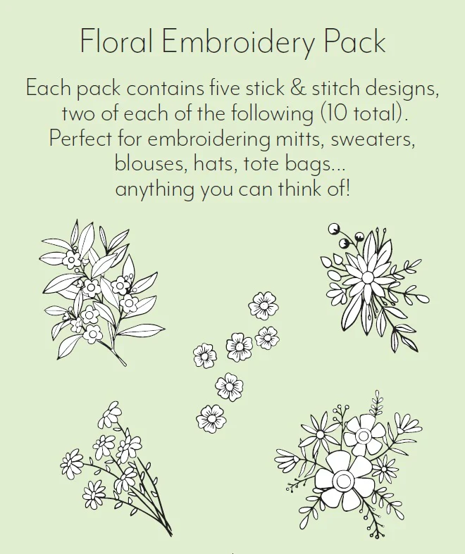 Stick & Stitch Embroidery Pack - Image 8